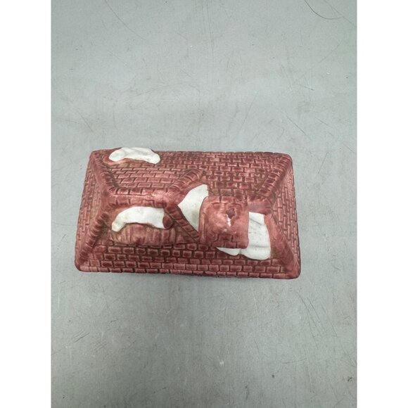 Vintage Noma Dickensville Collectibles Christmas Train Station Figurine READ - Picture 2 of 6